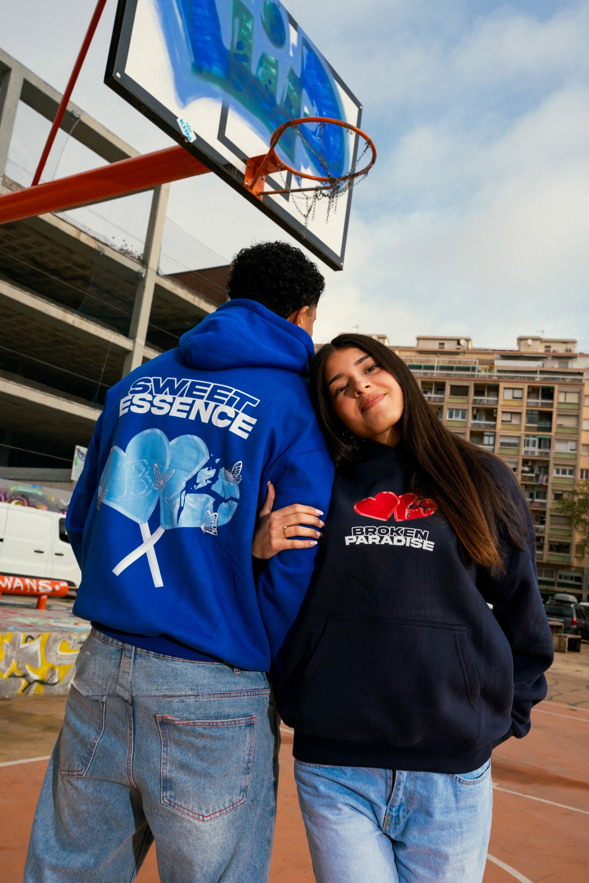 SWEET LOLLIPOPS BLUE VOLTAGE HOODIE