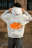 SWEET LOLLIPOPS GREY FLAME HOODIE