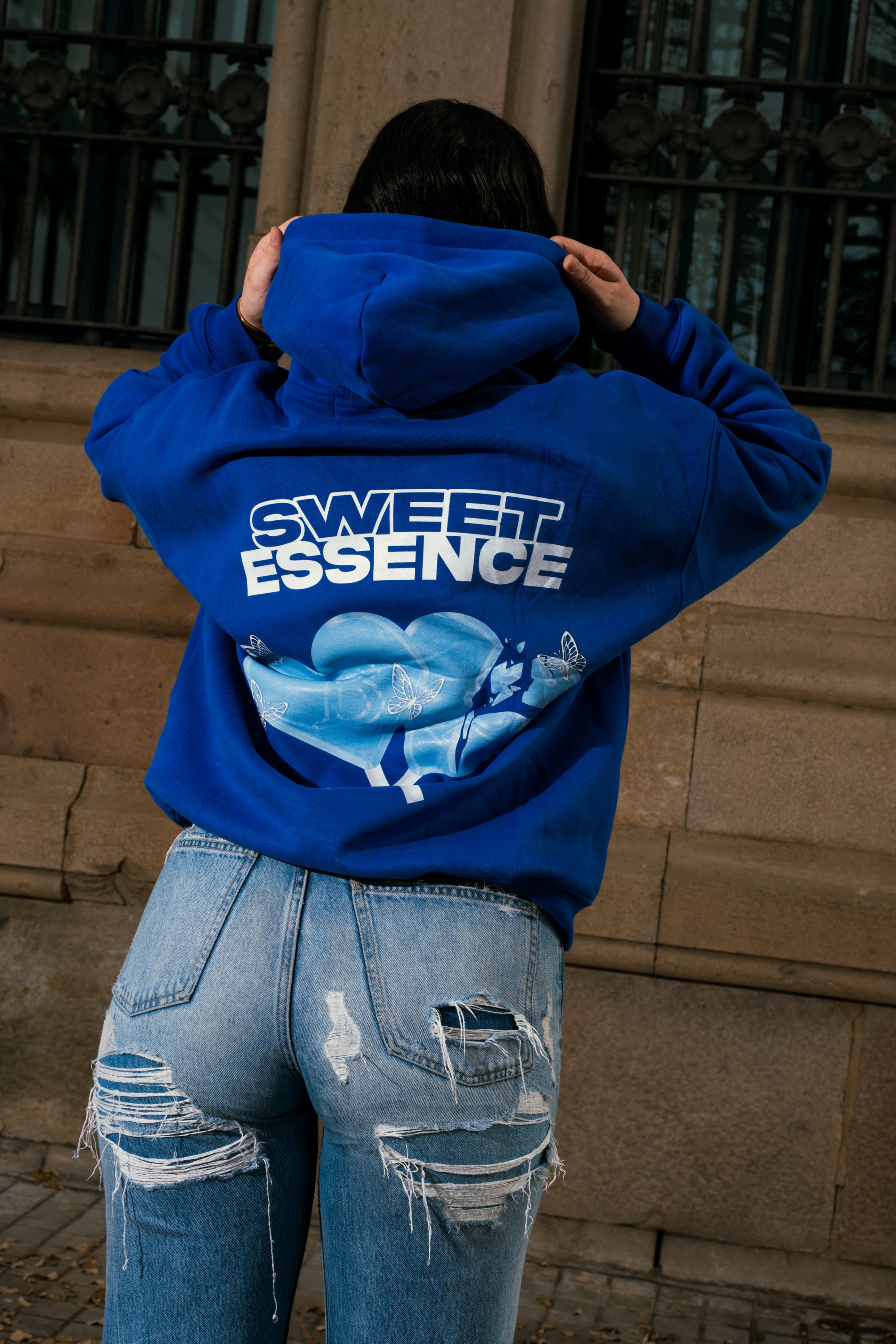 SWEET LOLLIPOPS BLUE VOLTAGE HOODIE