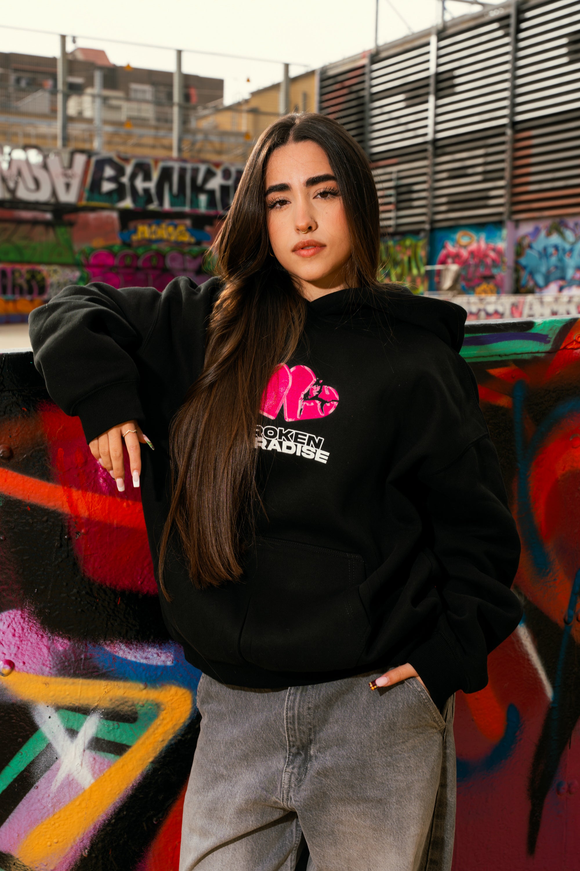 SWEET LOLLIPOPS NOIR HOODIE