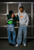 SWEET LOLLIPOPS GREY FLAME HOODIE