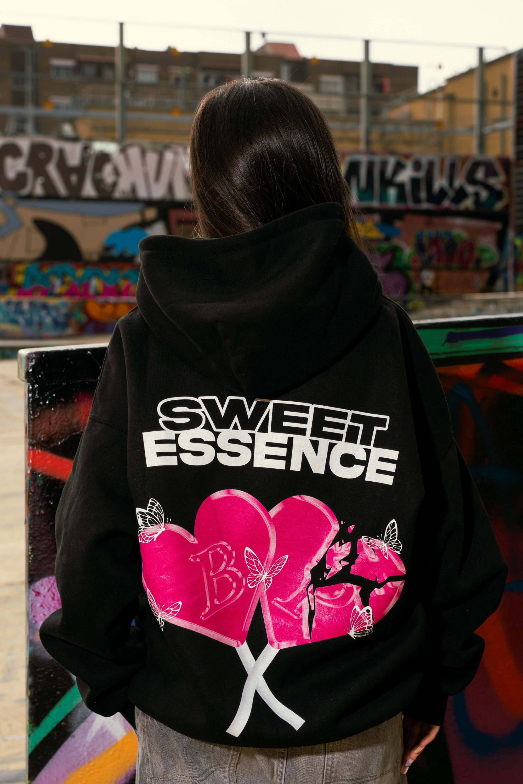 SWEET LOLLIPOPS NOIR HOODIE