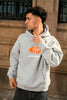 SWEET LOLLIPOPS GREY FLAME HOODIE