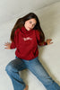 RETRO CHERRIES RED HOODIE