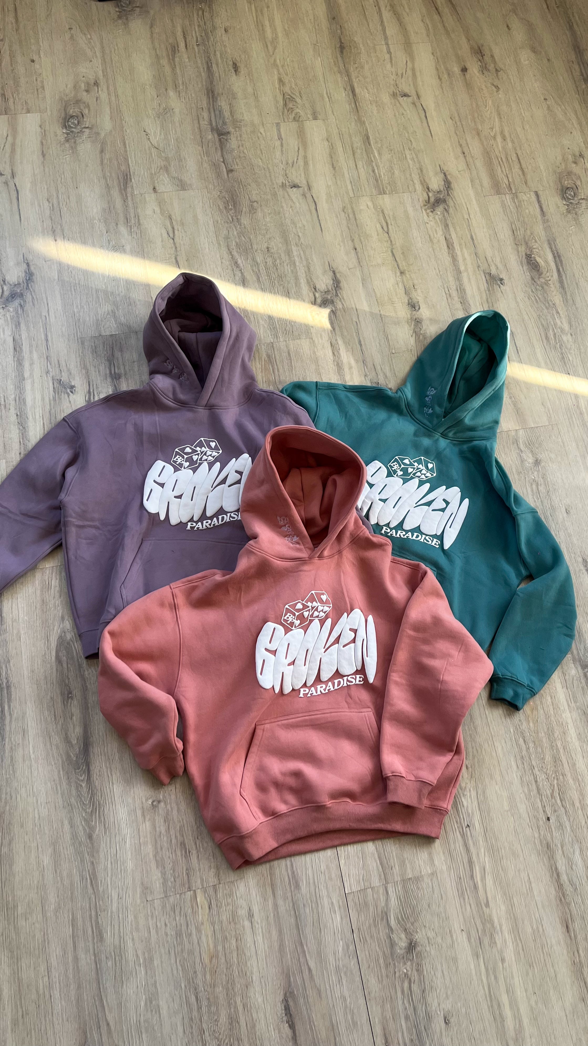 CLOUDY PURPLE HOODIE