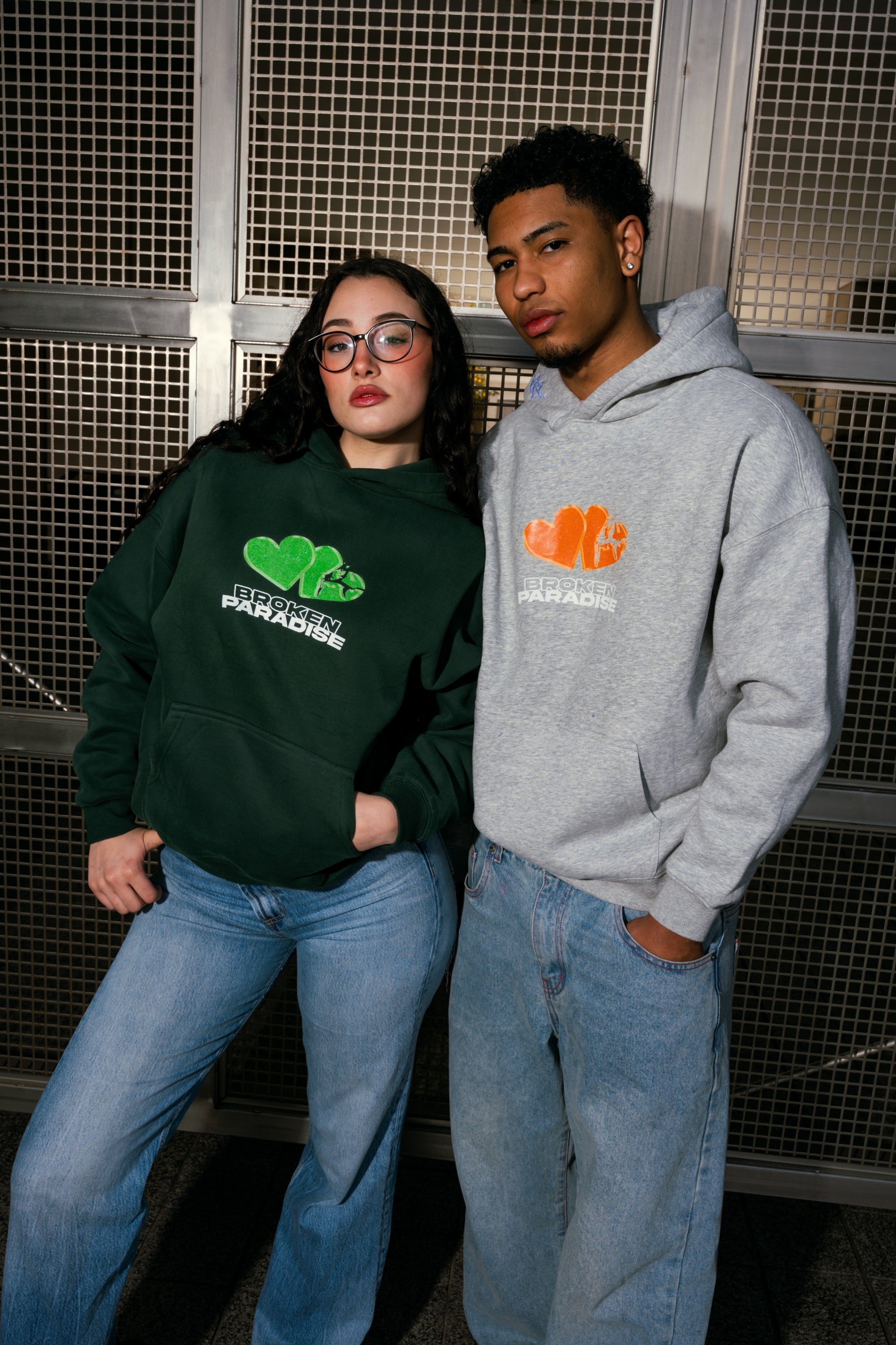 SWEET LOLLIPOPS GREY FLAME HOODIE