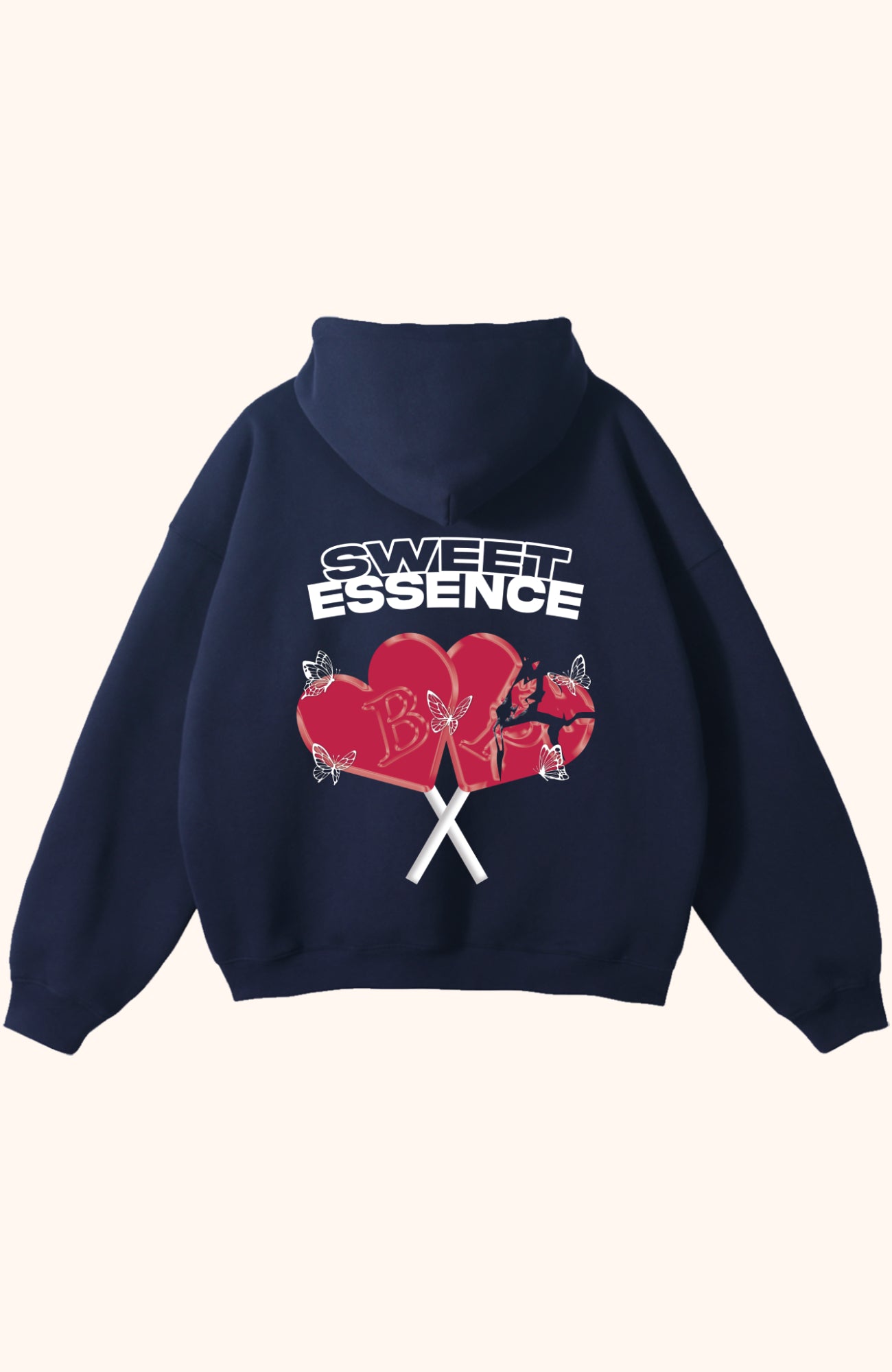 SWEET LOLLIPOPS BLUE NAVY HOODIE