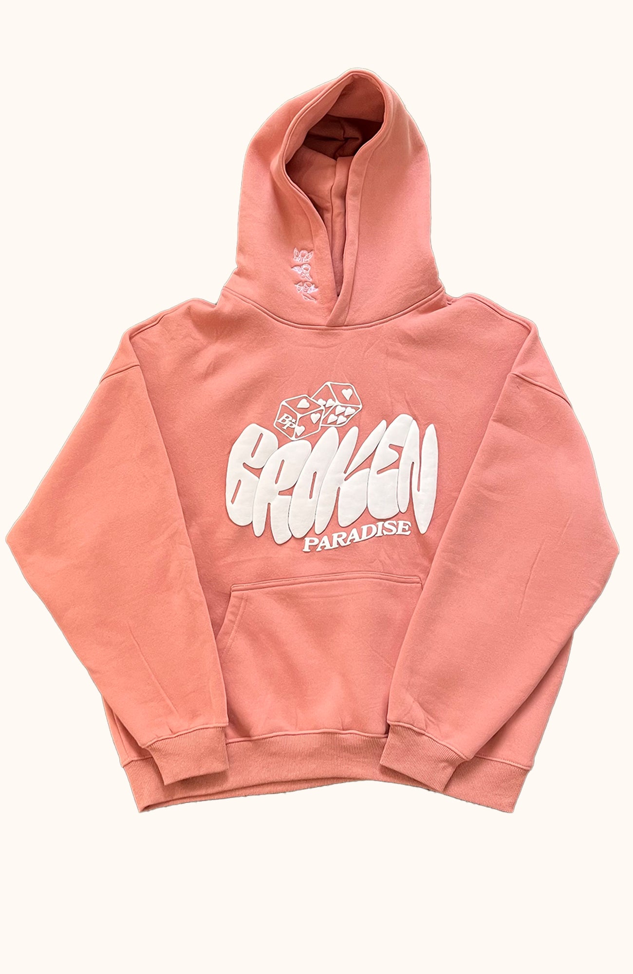 CLOUDY CREAM HOODIE