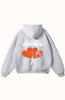 SWEET LOLLIPOPS GREY FLAME HOODIE