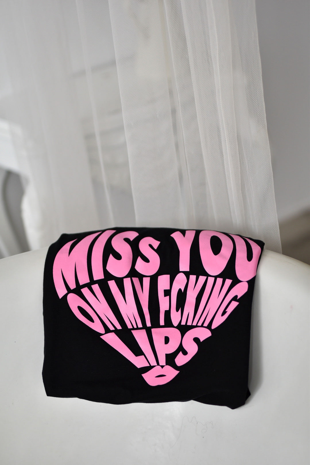 PINK MISS YOU TEE- CLASSIC SIZE