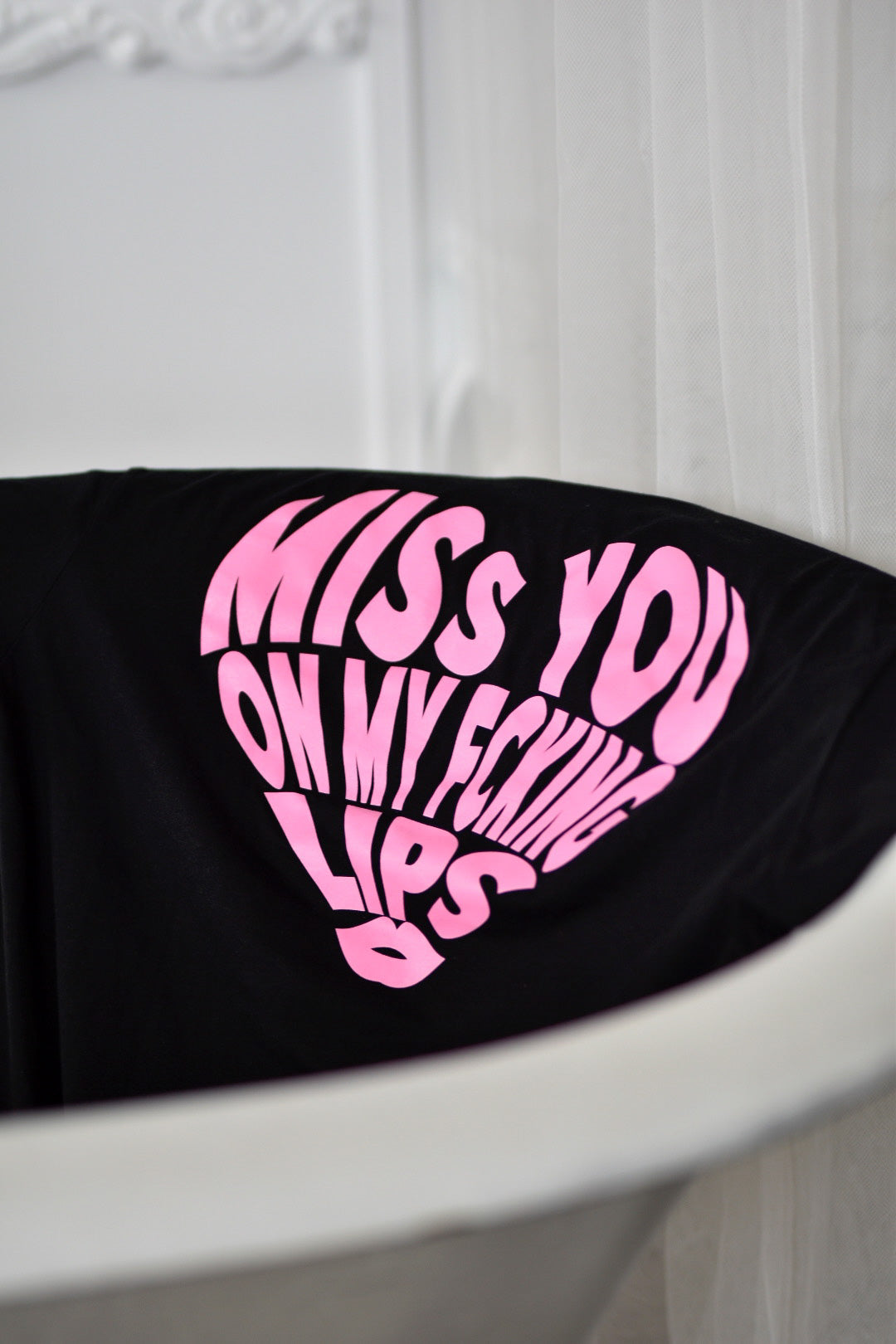 PINK MISS YOU TEE