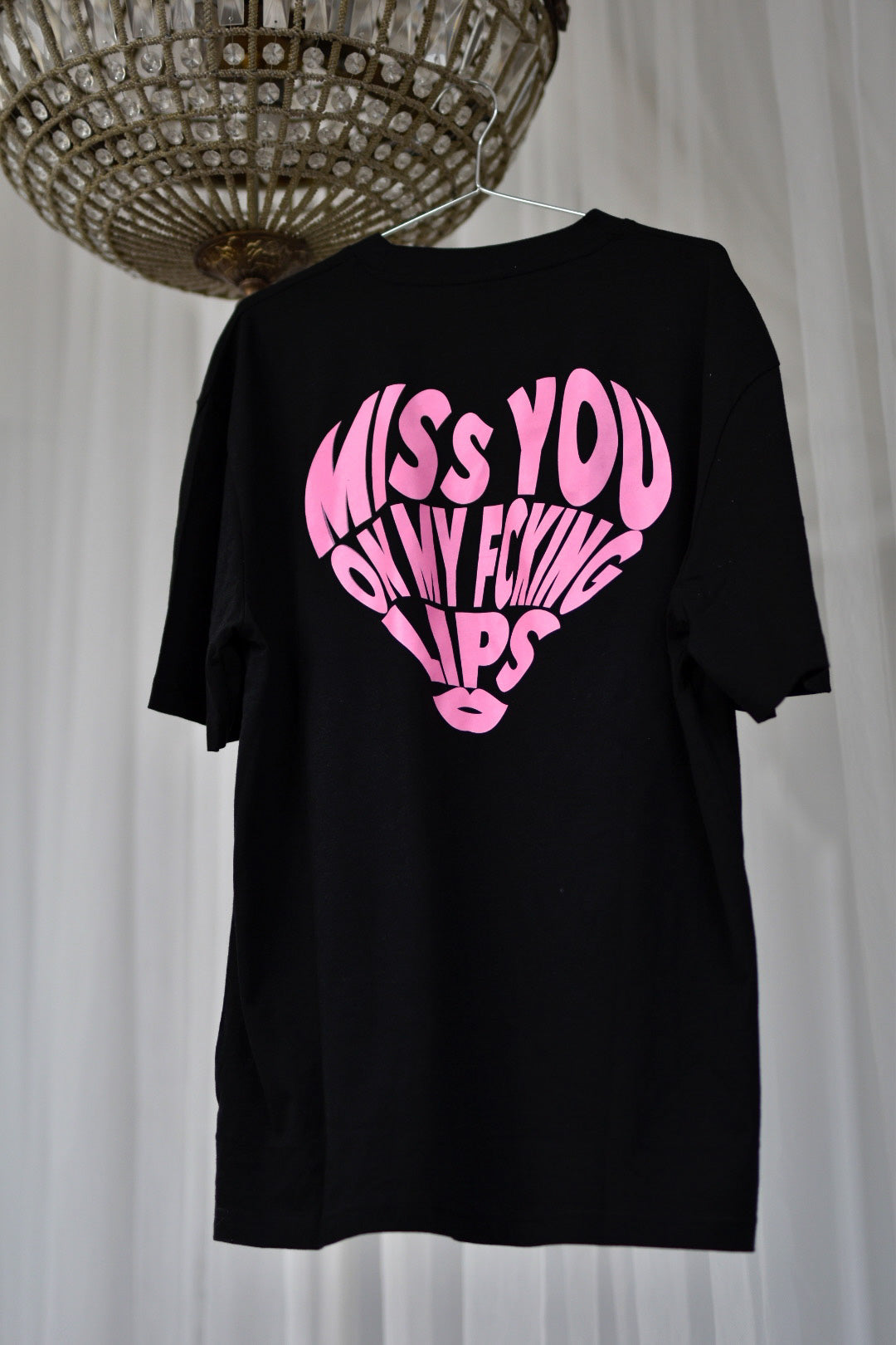 PINK MISS YOU TEE