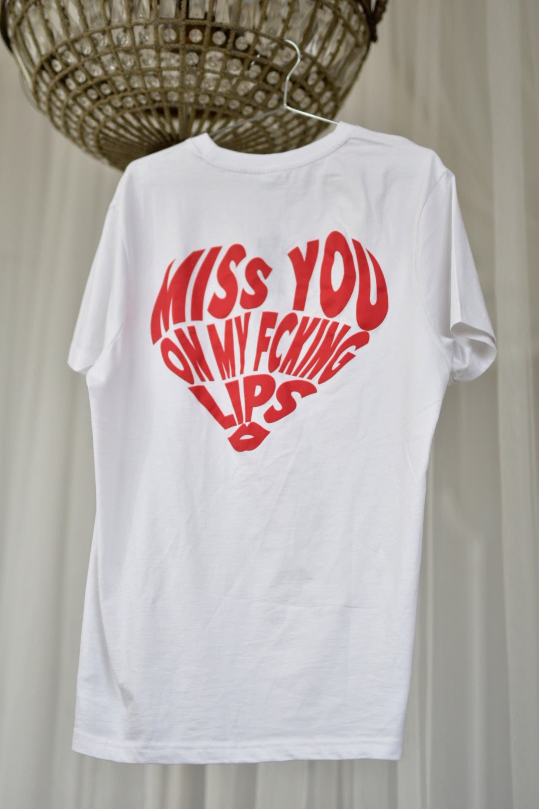 CHERRY RED HEART TEE