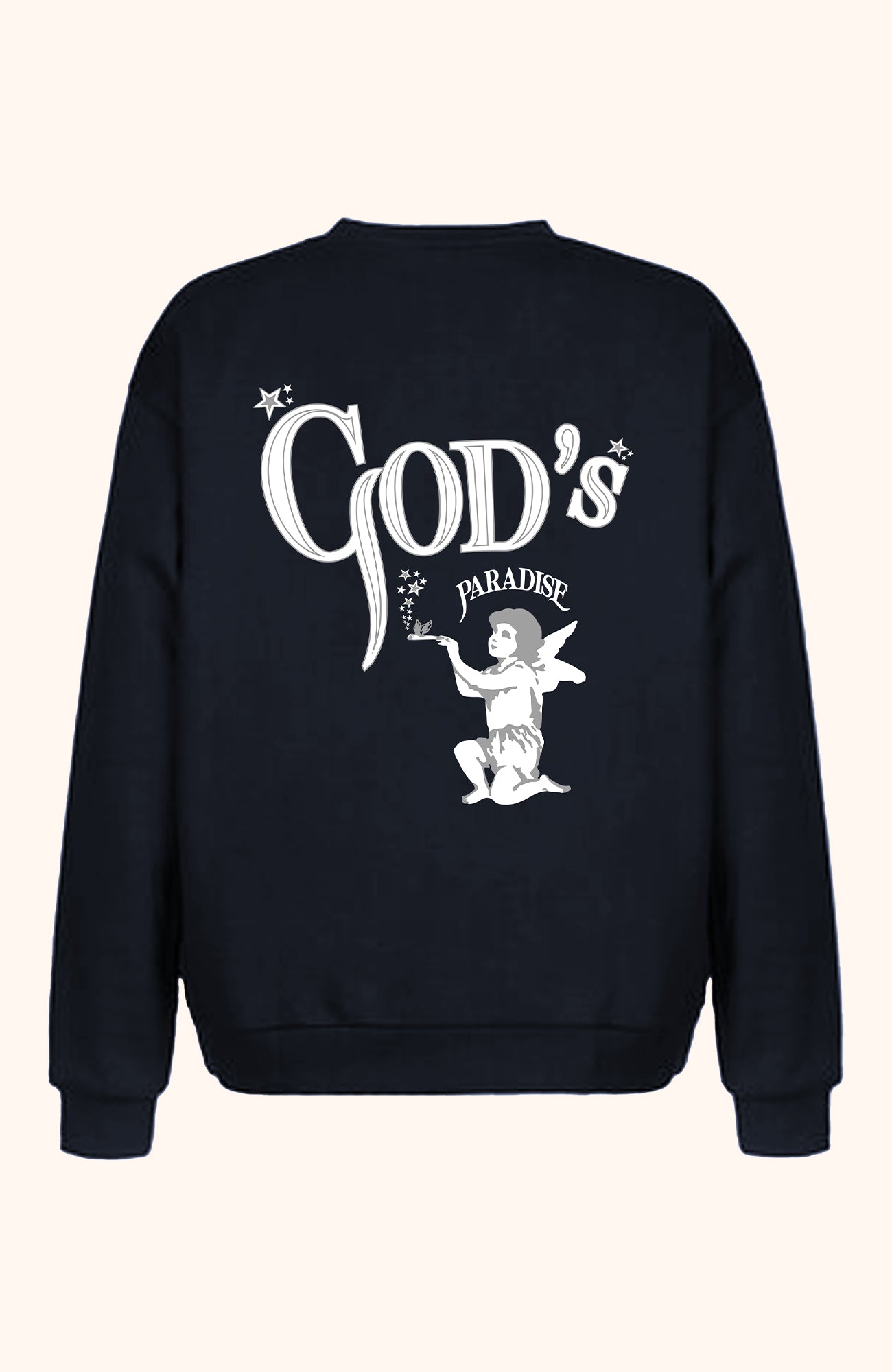 GOD'S PARADISE HOODIE NAVY