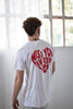 CHERRY RED HEART TEE