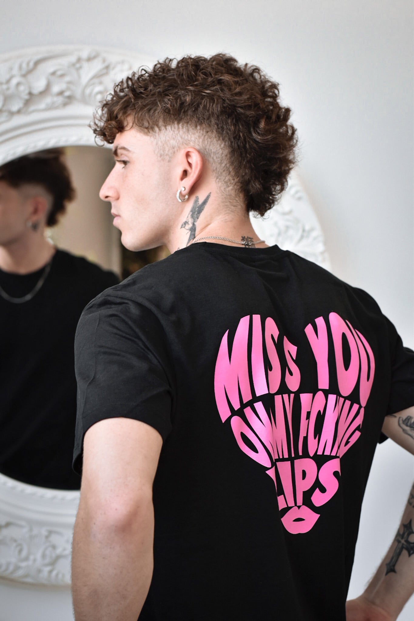 PINK MISS YOU TEE