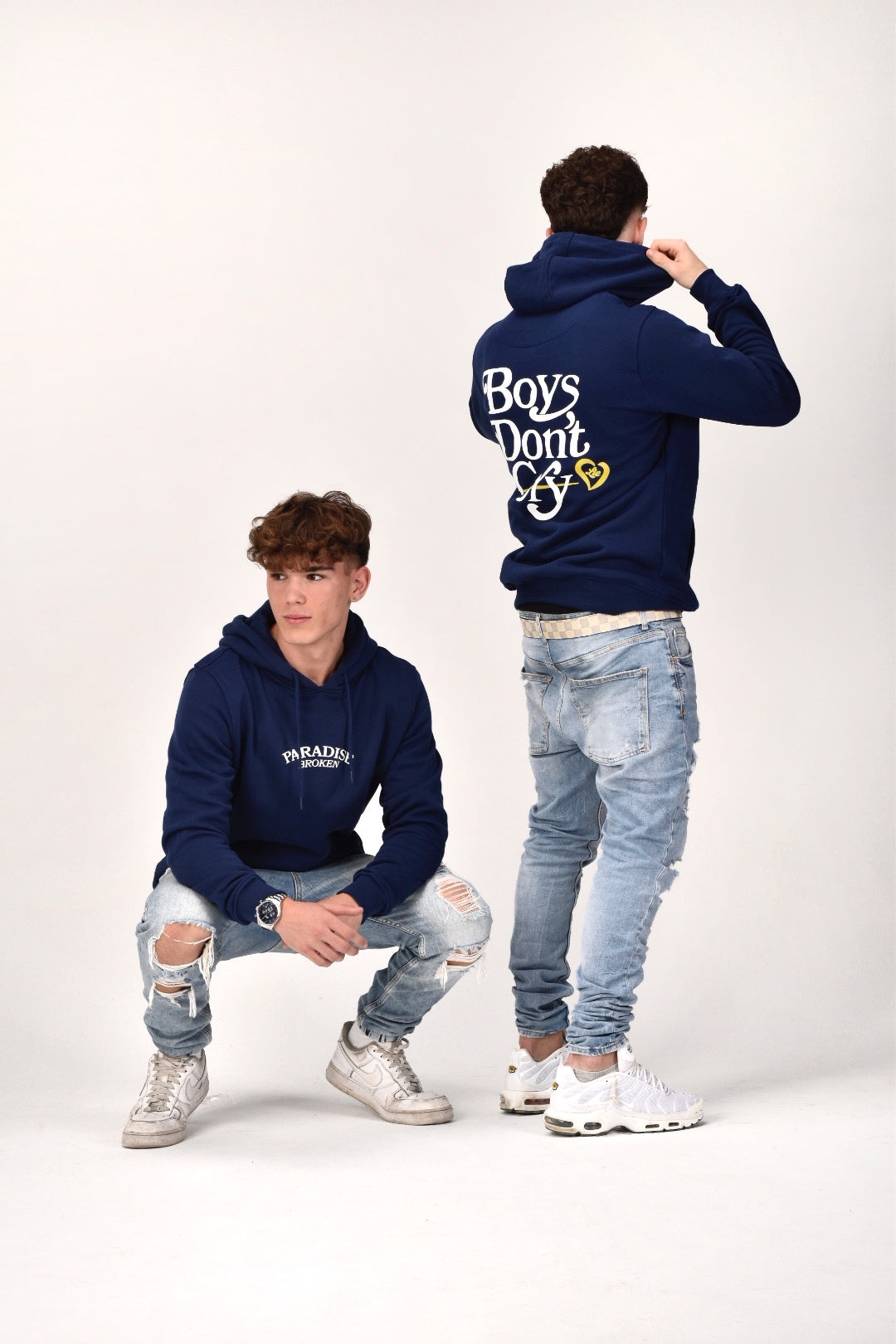 BOYS OCEAN NAVY HOODIE