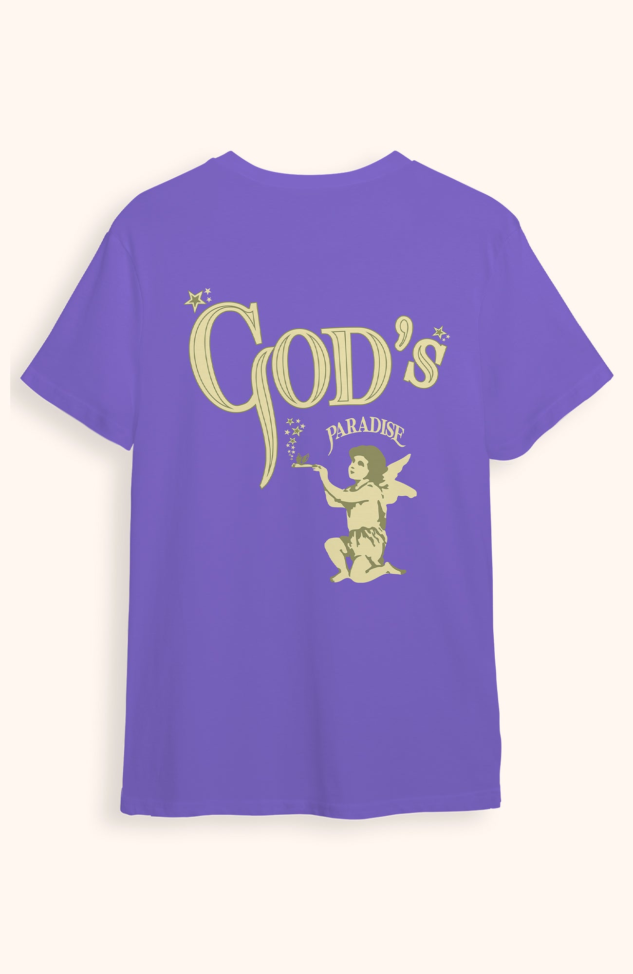 GOD'S PARADISE TEE PURPLE