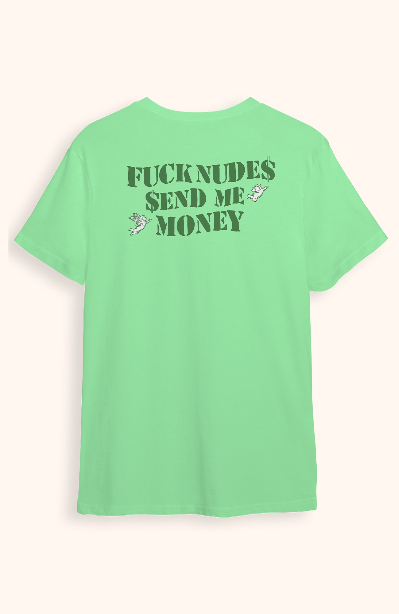 SEND MONEY TEE NEO MINT