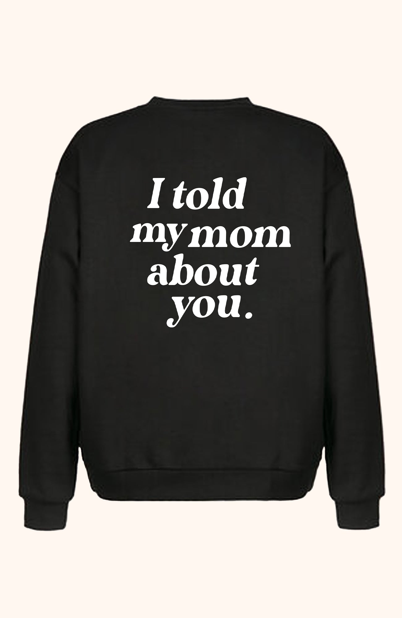 YOU HOODIE BLACK